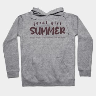 feral-girl-summer Hoodie